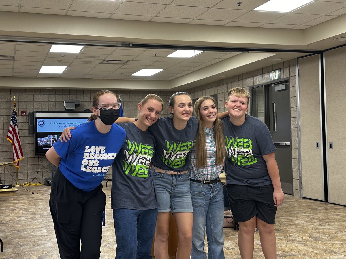 LINK and WEB leaders did a stellar job presenting at last night’s board meeting on a strong start to the 22-23 school year creating a community of belonging ⁦<a href="/ISD883/">Rockford Area Schools ISD 883</a>⁩ #Rockets883