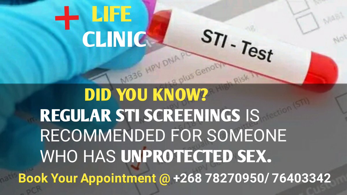 GenderAgainst's tweet image. Untreated STIs may cause long-term complications. Visit our Life Clinic for free STIs screening, testing and treatment.
 
#STITreatment 
#LinkingHumanRightsAndHealth