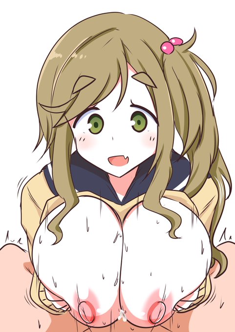 犬山あおいちゃんの制服着衣パイズリ  のラフ 