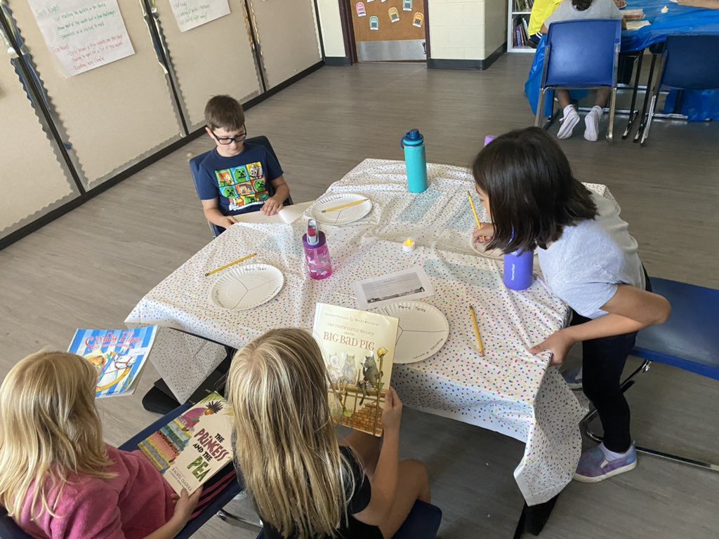 Chef Zurales and I served a lot of books at the Fiction Cafe yesterday as students explored types of fiction. Loved seeing all students diving into new types of books! #BeebeAdventures #PartnersInGrowth