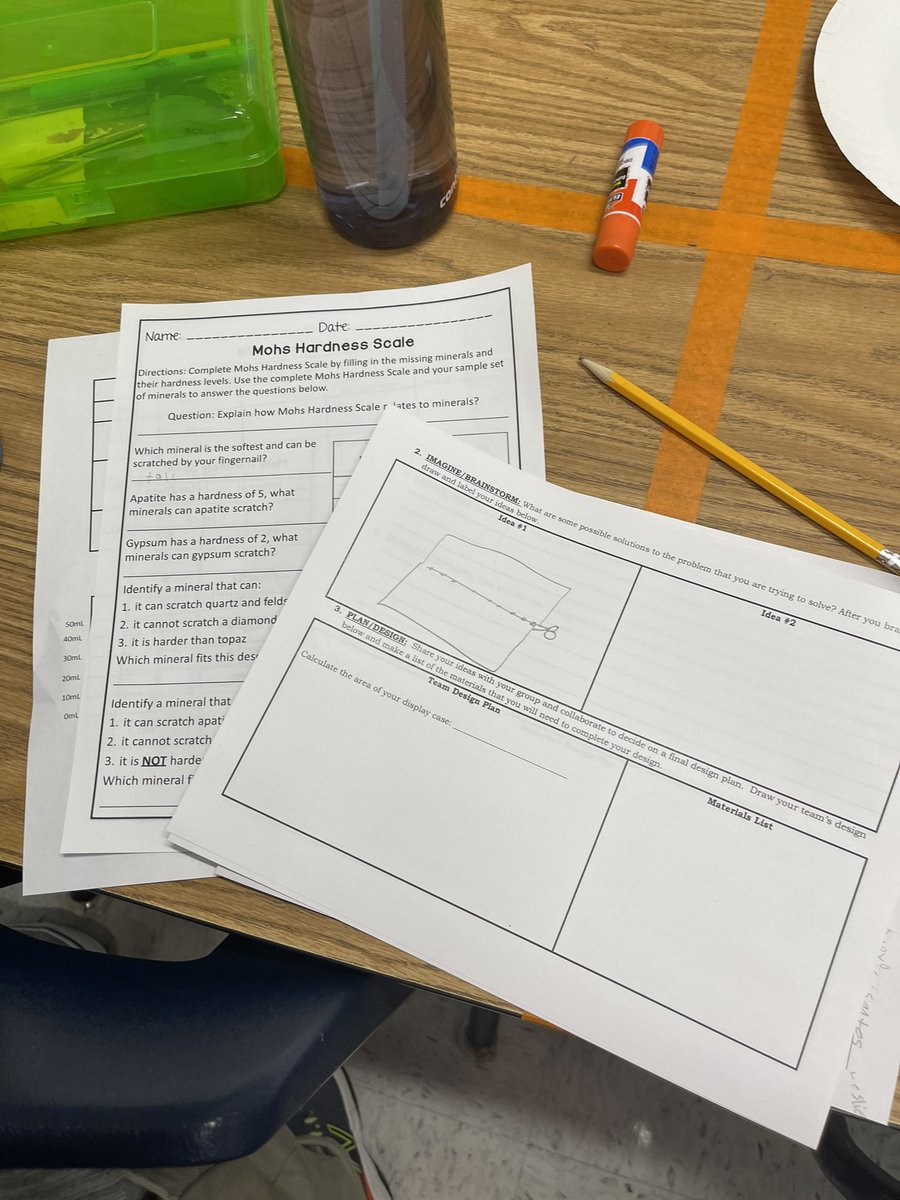 MLWeather's tweet photo. More 3rd Grade Rocks… love those hard hats!@belmontbears #BelmontSTEM https://t.co/pUX4D0CWfK