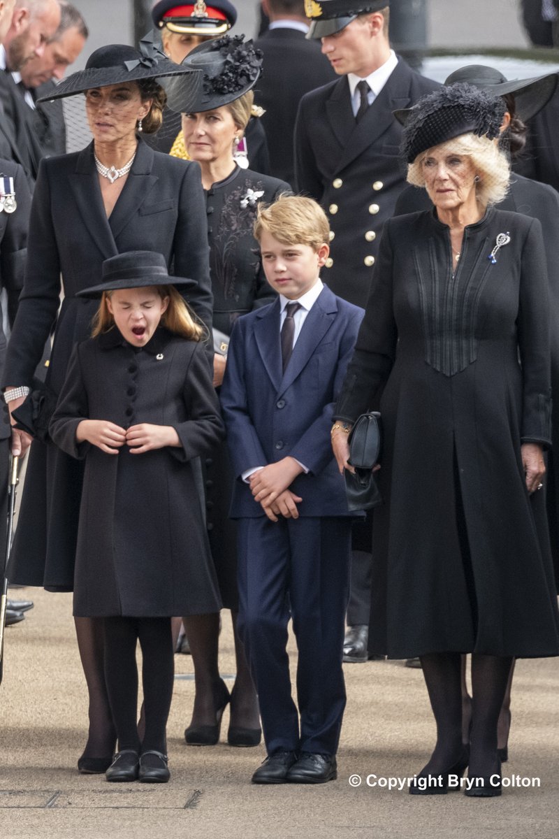 Britain’s Princess Charlotte at the State Funeral. 
Shot on the Fuji XF 150-600mm. My thanks to LensesForHire for the excellent service. Getty Images: bit.ly/3SgaUAd © Copyright Bryn Colton <a href="/GettyImagesNews/">Getty Images News</a> <a href="/LensesForHire/">Lenses For Hire Ltd</a> <a href="/fujifilmuk/">FUJIFILM UK & Ireland</a> #statefuneral #RoyalFamily