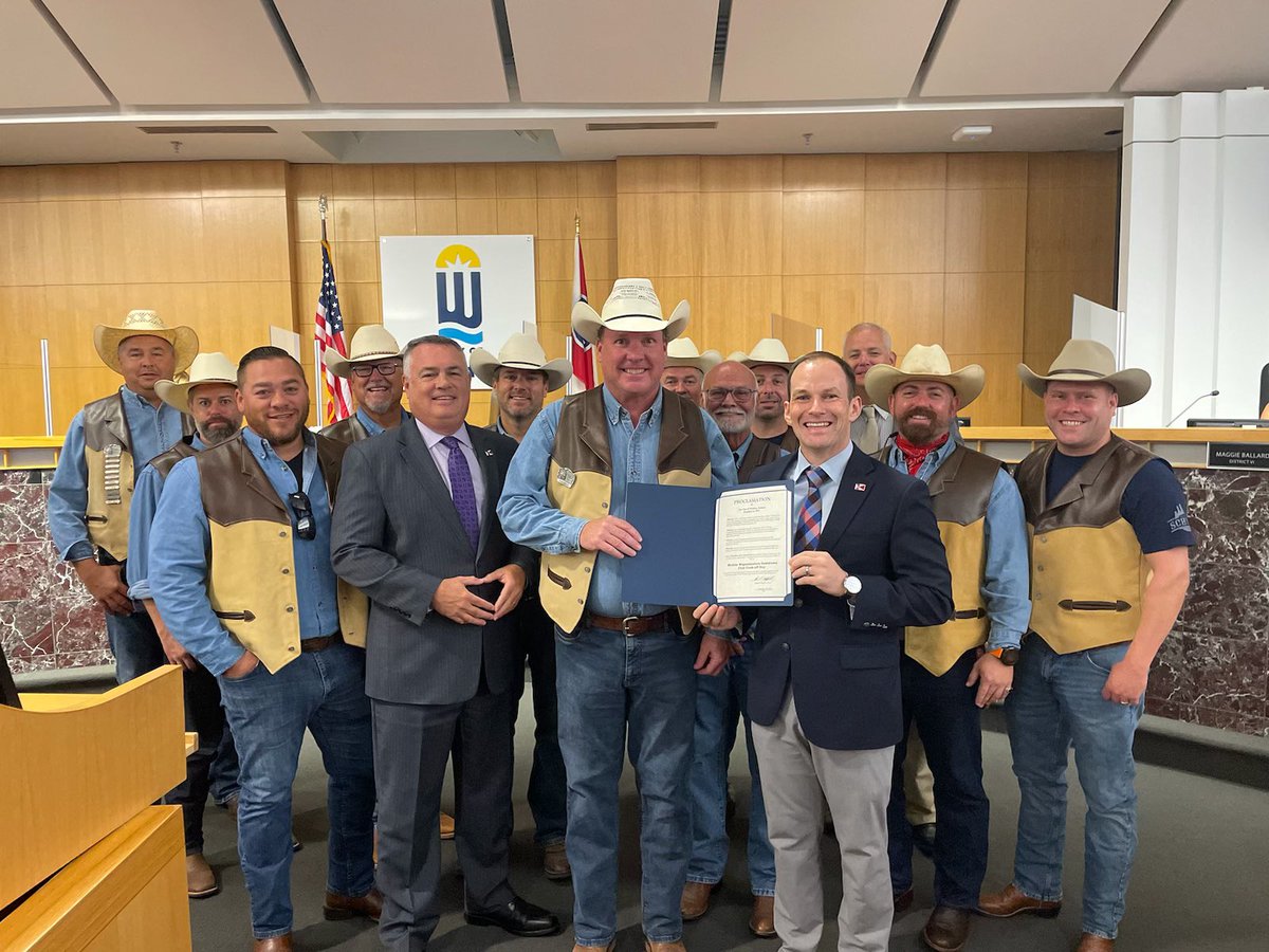 Today, the Council made a proclamation for Wichita Wagonmasters Chili Cookoff Day. Save the date: Saturday, October 1!