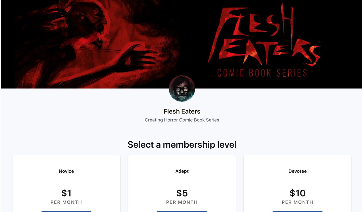 Flesh Eaters Comic Book Series tweet media