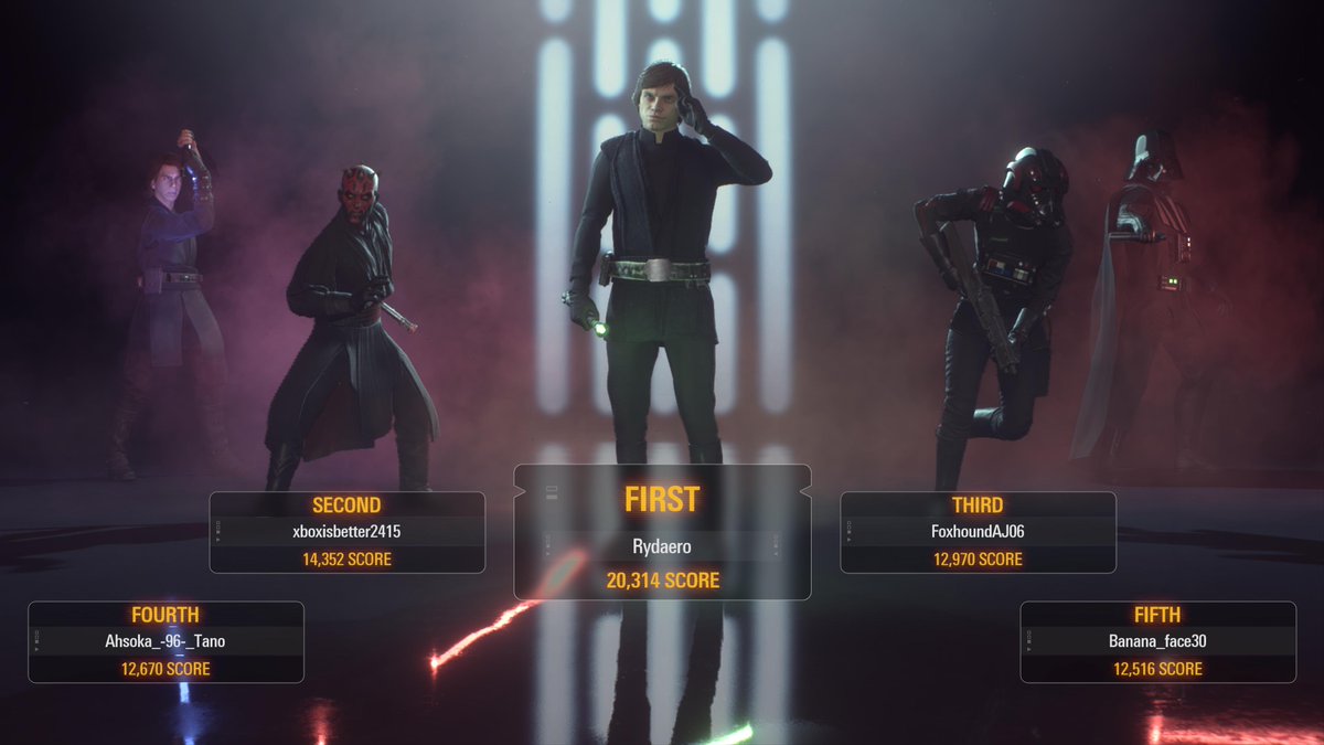 Rydaero's tweet photo. Just a casual 20 killstreak Luke HvV game. #PS5Share, #STARWARSBattlefrontII https://t.co/pUJU76DSg9