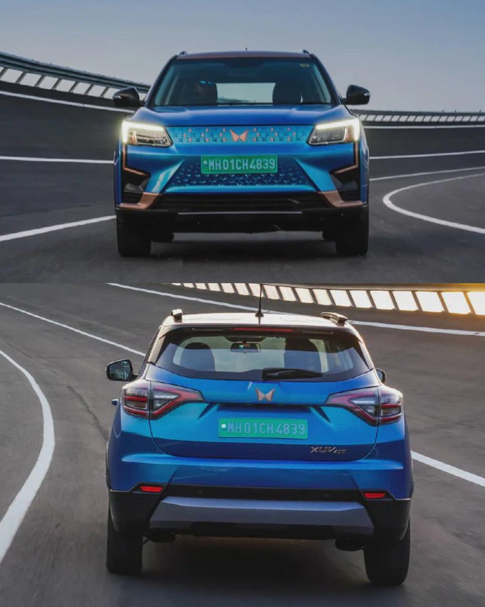 EvBazaar's tweet photo. The Mahindra XUV 400 electric, the company's first electric SUV, has been unveiled.
Know more:
https://t.co/ptdM5ZHk3h - One-stop solution for all your EV needs.โก
#MahindraXUV400 #XUV400 #ElectricCar #Electricvehicle #evbazaar
@MahindraElctrc https://t.co/LI3IayaIgZ