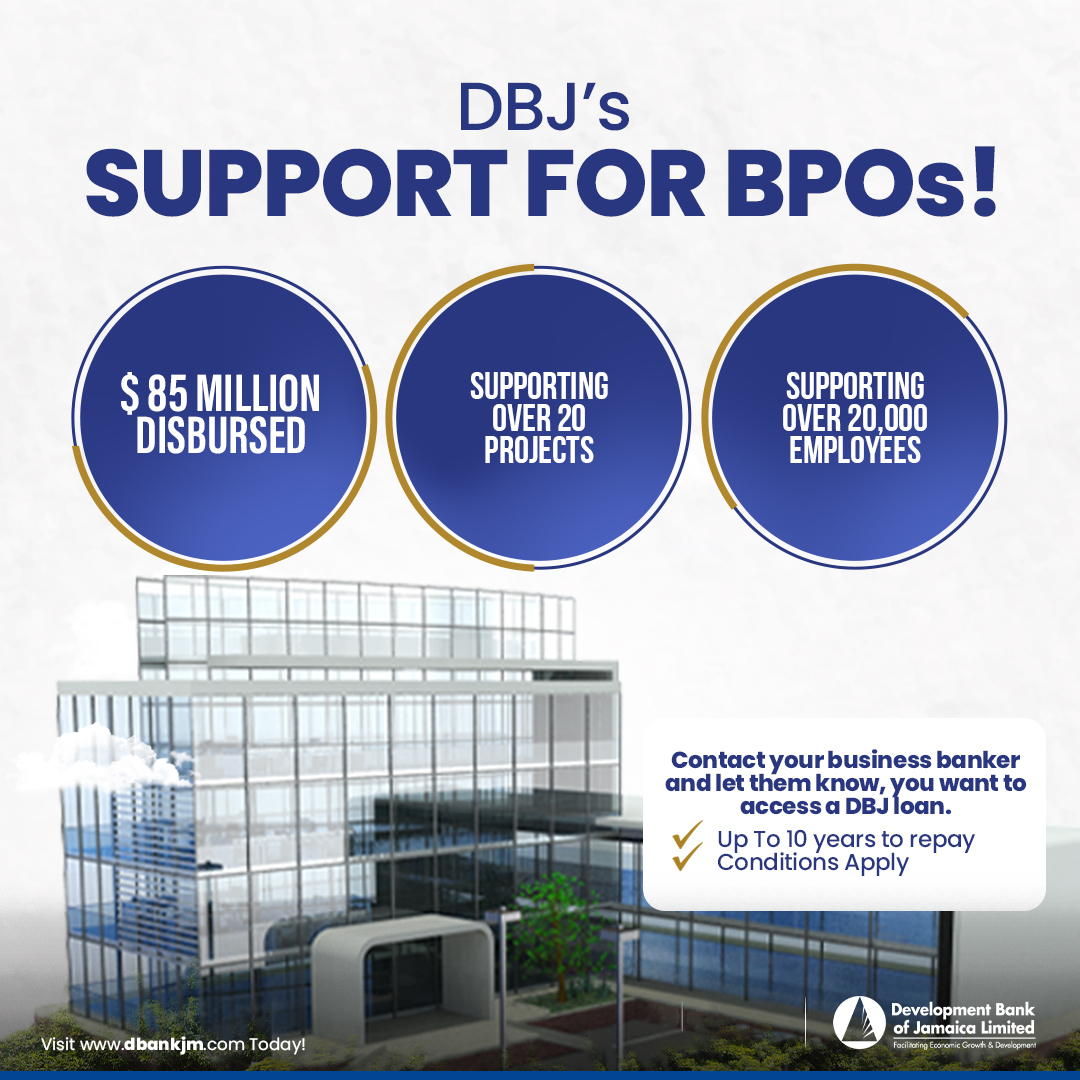 DBJamaica's tweet photo. We support the expansion of the Information, Communication, and Technology (ICT) or Business Process Outsourcing (BPO) sector which can yield significant employment.
WhatsApp us at (876) 371-3830 for more details.
#GrowWithDBJ #ThinkGrowth #DBankJa #BPO #BPOjamaica https://t.co/OAuWaDdOJY