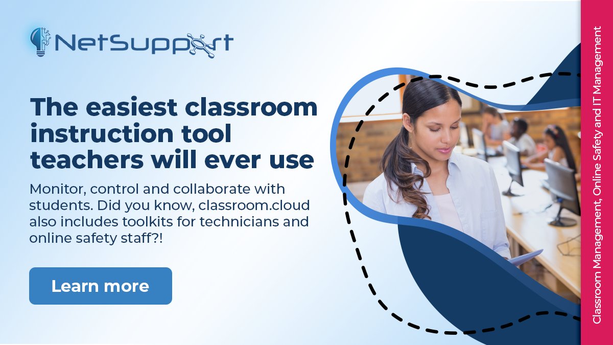 classroomcloud_'s tweet image. @classroomcloud_ lets you monitor, control, and collaborate with your students to maintain their learning continuity – in class or remotely – keeping them on target for success. Try for free mvnt.us/m1343755 

#LearningContinuity #RemoteLearning #HybridLearning
