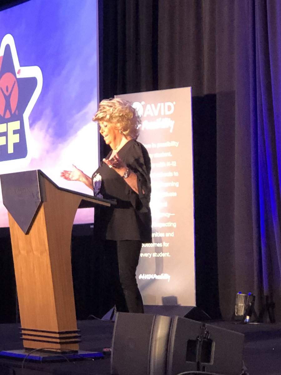 “AVID started in adversity. If you don’t have adversity, you just keep doing what you’ve always been doing.” -Mary Catherine Swanson