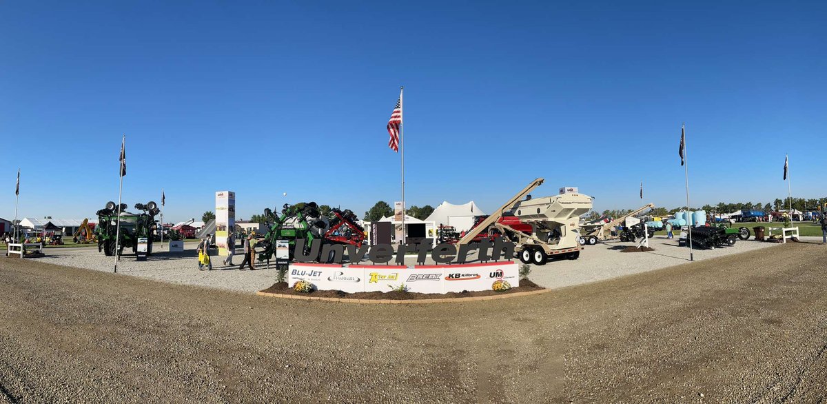 UnverferthMfg's tweet image. ATTENTION FARMERS!! 👉 Join us in London Ohio at the @OhioStateFSR  Lot #248 this week. Learn about the new products on display and see several running in the field demos.  #FSR22 #FieldDemos
