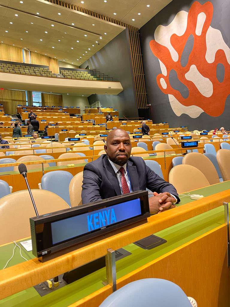 kipmurkomen's tweet image. Very privileged and honored to accompany HE President  William Ruto to the official opening of the 77th Session of the UN General Assembly in the New York City, USA. The President will be addressing the General Assembly tomorrow.