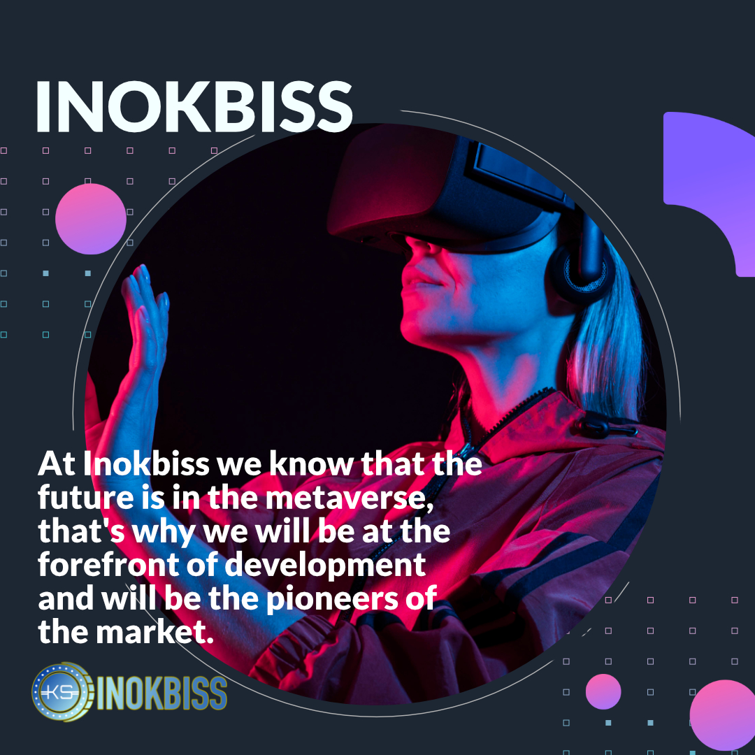 Ibiks_io's tweet photo. At Inokbiss we know that the future is in the metaverse
#ecosystem #digitalecosystem #nft #nonfungibletoken #cryptoassets #bsc #binancesmartchain #games #gamer #nftgames #wallet #youtube #dextools #pancakeswap #bscscan #pairtoken https://t.co/JLo9ZWSTSi