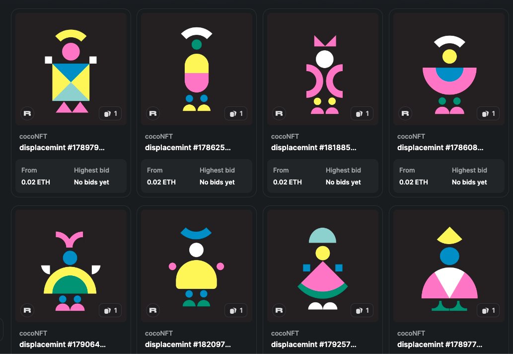 displacemint's tweet image. Be a Body on @rarible @cocoNFT 
#bodytypes #NFTs