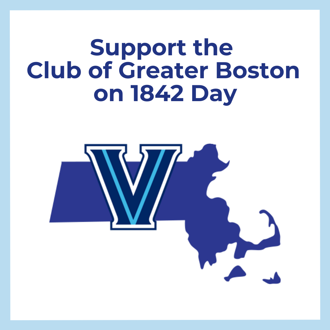 VUAA_Boston's tweet photo. 1842 Day is our time to show pride and gratitude for the impact Villanova has on each of us.

Consider making a tax-deductible contribution to the Club of Greater Boston to support future programming that brings Villanovans together.

Click to Donate!
https://t.co/1DmHk5TTyv https://t.co/bTWmH5MMJX
