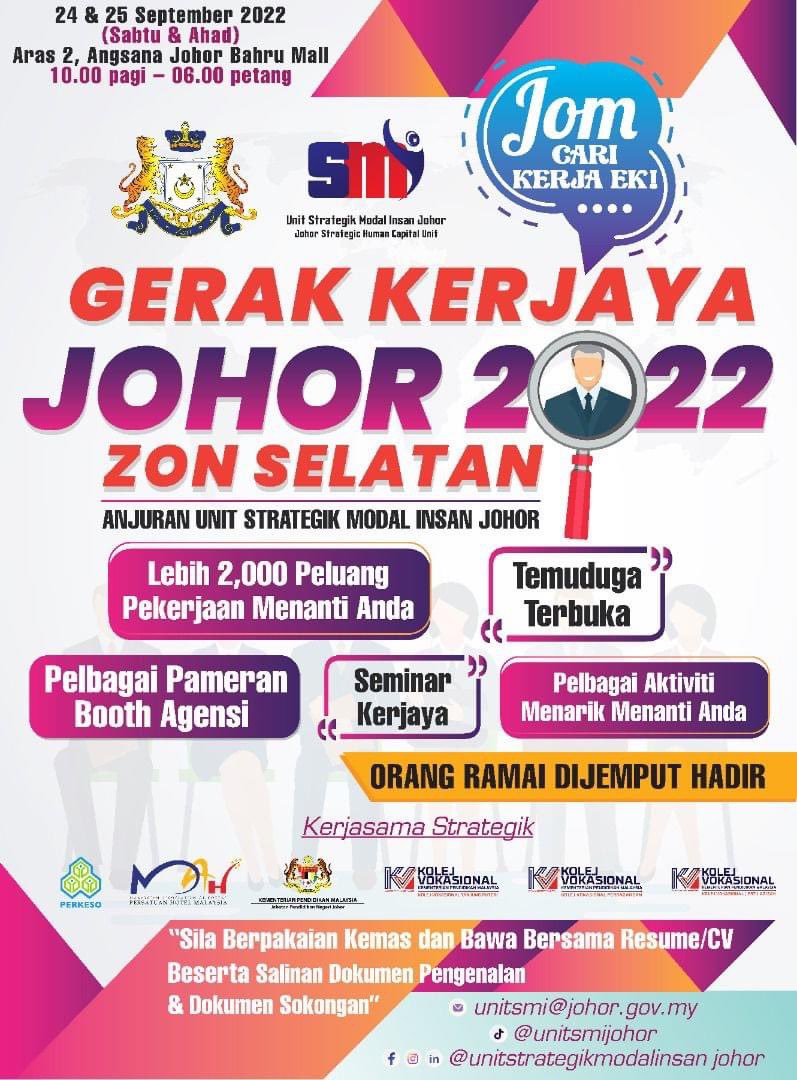 paklitwt's tweet photo. Kepada semua warga Johor yang sedang mencari perkerjaan. Ayuhh! 

Sumber : Suruhanjaya Perkhidmatan Awam Johor https://t.co/Nra0uP6FSe