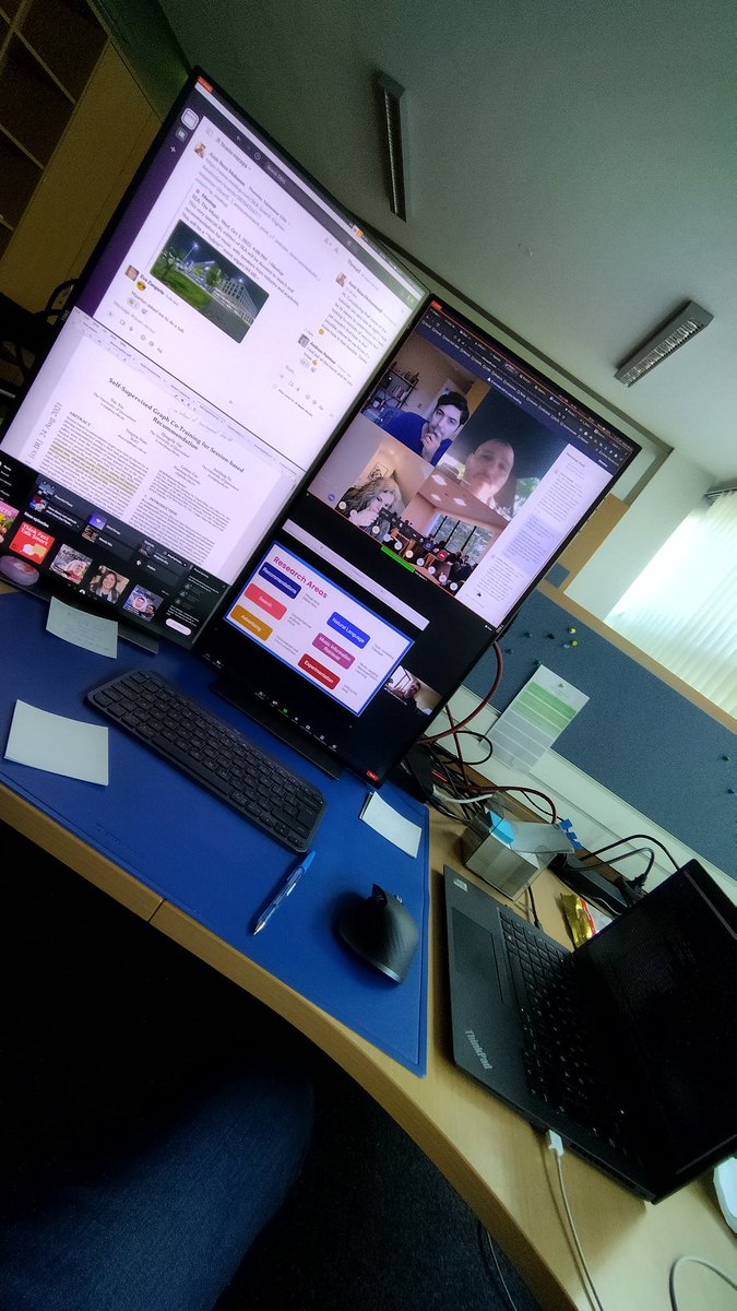 amirrezam95's tweet photo. I'm attending #RecSys2022 virtually, from the comfort of my office in Innsbruck. 😃 Ignoring the networking opportunity, virtual conference is fun and fruitful 😎🤌 https://t.co/yhY4RtEcjG