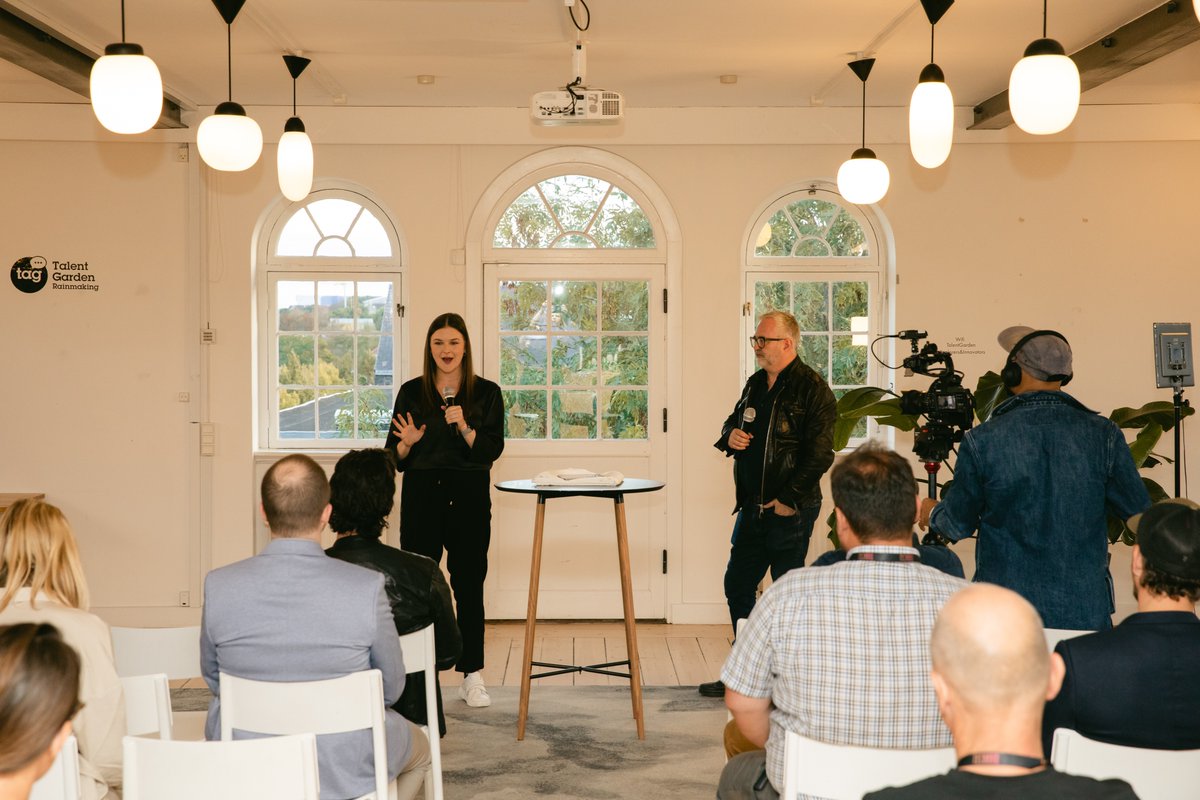 corporatejacq's tweet photo. Our #Copenhagen Startup meetup last week was a blazing success 🔥 From amazing startup pitches to incredible judges @mikebutcher @MikStroyberg offering valuable feedback to all the founders.

Thanks @dseemo @TheEuropas @aeroxelerated @talentgardenen for making this a success! https://t.co/OJWI1HAo1A