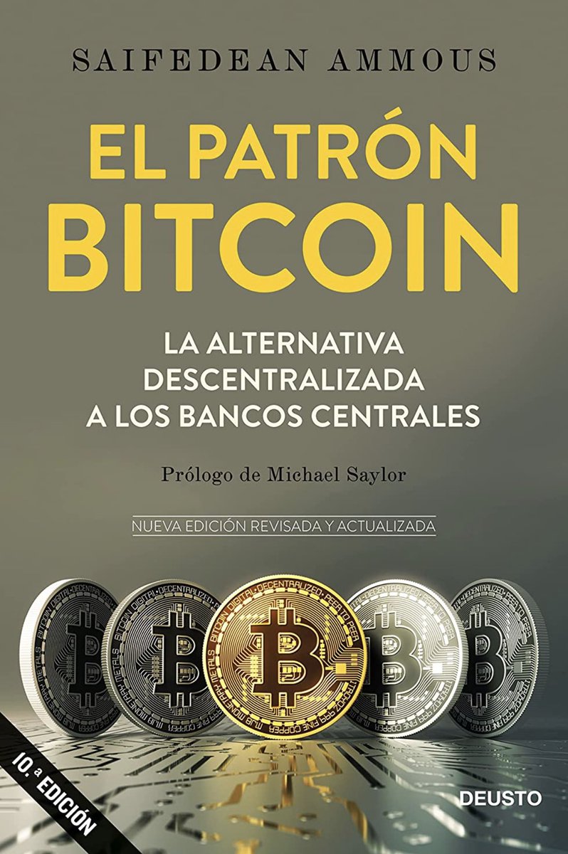 5 LIBROS IMPRESCINDIBLES sobre #BITCOIN  que todos  deberíamos LEER📝

1.