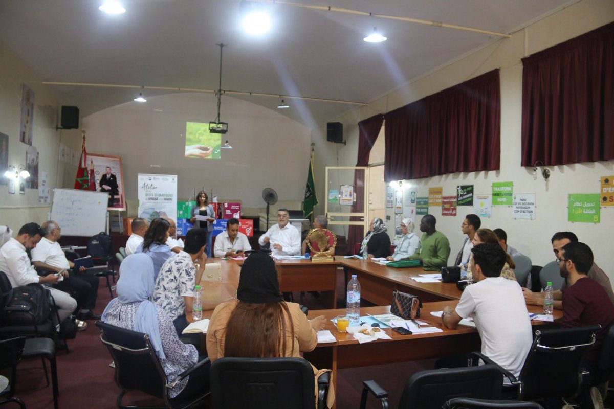 WafaeMisrar's tweet photo. Always a pleasure to be part of working groups on AESVT’s workshops. Investing in adaptation to climate change saves lives and delivers economic benefits.
#Morocco #Africa #PACJA1 #AESVT #ClimateChange #ClimateAction #ClimateJustice #COP27 https://t.co/zFAHDXIQCI
