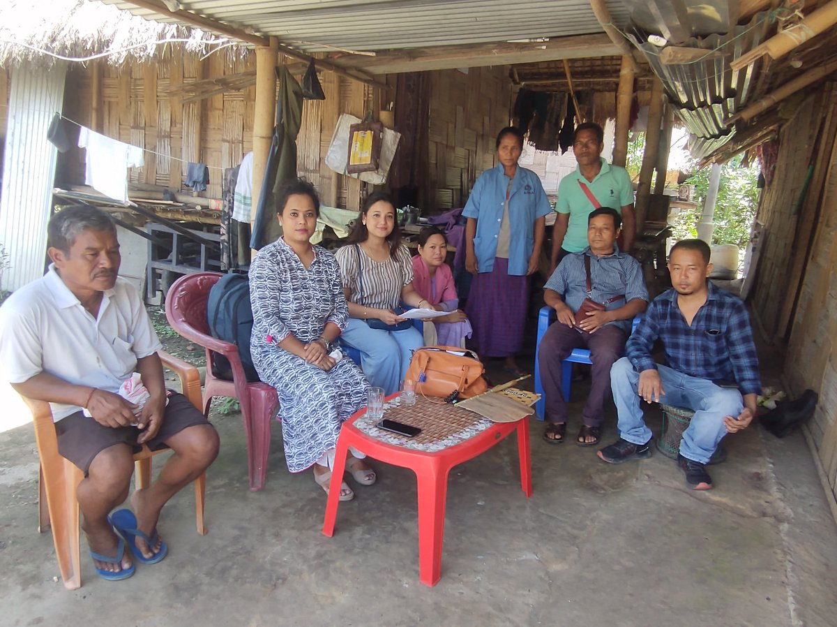 SandhaniG's tweet photo. While interviewing the #asha #vhsnc members on #community action for #health from Sille village, East Siang, Arunachal Pradesh.
#communityprocess #communityplatform #communityownership https://t.co/U3lA7DrNNV
