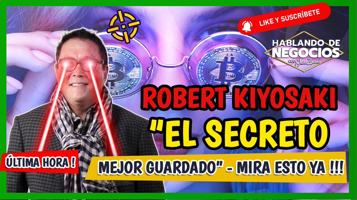 JulianZamudio's tweet photo. 👉🏻 NUEVO VIDEO ✅️ ... Entérate de lo que nos dice @theRealKiyosaki 💰, Robert nos habla de como hacernos millonarios 💸 en esta época de crisis.  también analizamos Bitcoin y proyección de precio para el Halving del año 2024 💰. Mira en el vídeo.🙏😇👍

https://t.co/EOLkcTYsUA https://t.co/ikpZIxd3jI