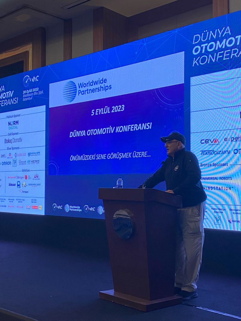 2 yıl aradan sonra fiziki olarak gerçekleştirdiğimiz ilk konferansımız Hakan Kostepen’in sunumuyla sona erdi. Seneye 5 Eylül’de görüşmek üzere!

#WAC2022 #WAC #WorldAutomotiveConference #DünyaOtomotivKonferansı #automotive #otomotiv #otomativsektörü #tecnology #teknoloji #network