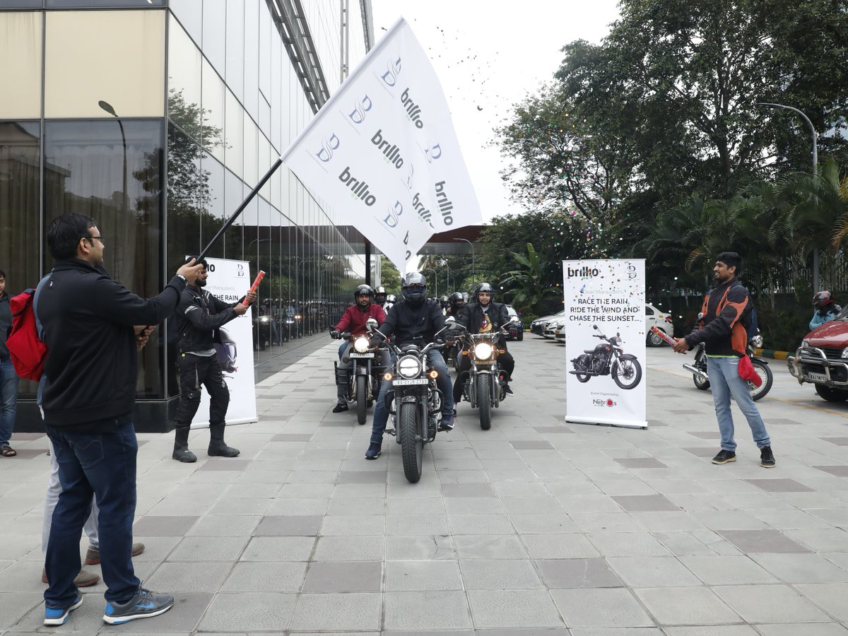 BrillioGlobal's tweet image. An organization&apos;s true strength lies in the unity of its people. Recently, more than 100 of our people came together with their bikes to complete a 250km ride. It was an amazing experience, where we had tremendous fun.

#LifeAtBrillio #BSync #Brillians