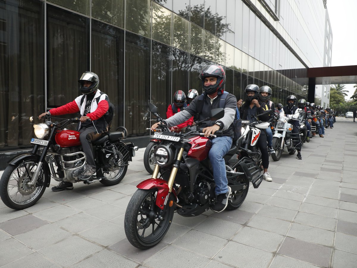 BrillioGlobal's tweet image. An organization&apos;s true strength lies in the unity of its people. Recently, more than 100 of our people came together with their bikes to complete a 250km ride. It was an amazing experience, where we had tremendous fun.

#LifeAtBrillio #BSync #Brillians