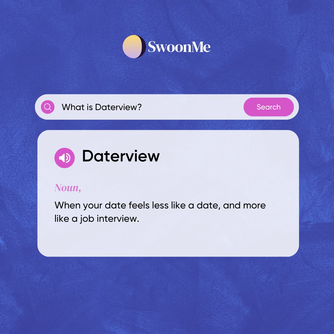 vvibe_app's tweet photo. Don't intimidate or bore your date. Keep things interesting. Have a meaningful conversation. ✨

#DateNight #DateAdvice #SwoonMe #FeelTheSpark #DateTime #datingdosdonts #Fundate #FirstDates #Relationships https://t.co/dsc3MqRefr