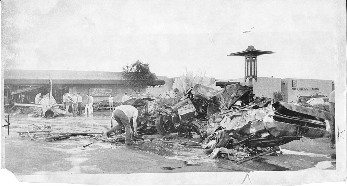 “I don’t think anyone realized our lack of good access to burn care until after that happened.” 50 years ago this week, a plane crashed into a popular Sacramento ice cream parlor, killing 22 people. 

1/2