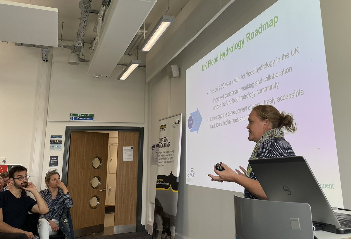 Michaelcranston's tweet photo. ‘What key skills do early career scientists need’ …now onto @britishhydrosoc flood hydrology improvements workshop
#dealingwithuncertainty #decisionmaking #bigdata #crossdisciplines https://t.co/AIzBYvqu6V