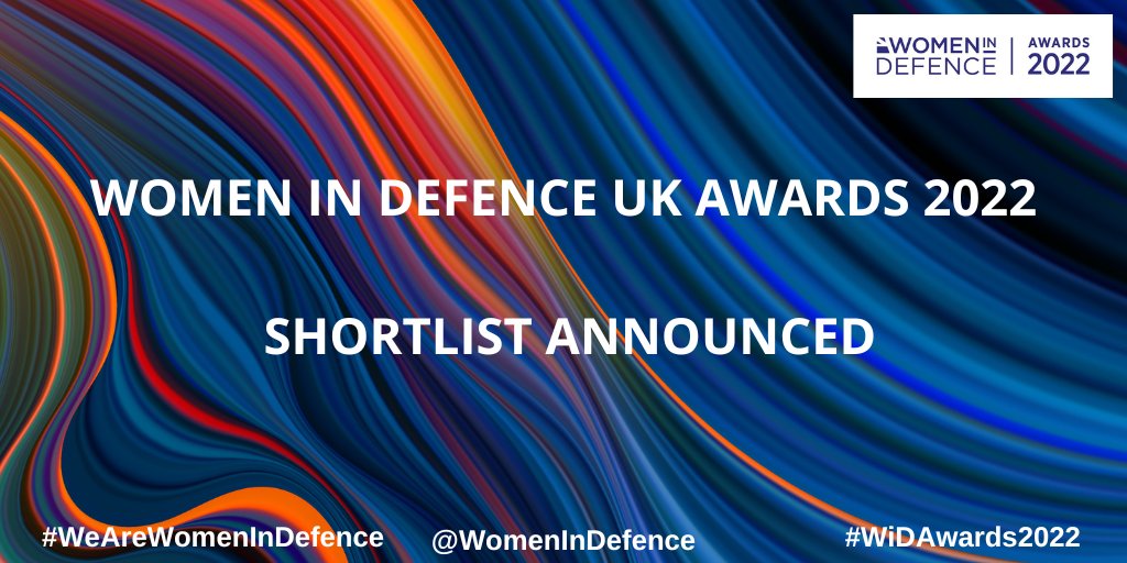 womenindefence's tweet photo. ⭐The Women in Defence UK Awards 2022 Shortlist has been announced!⭐

Congratulations to all those nominated for an Award this year. 

Head over to our website to see the Shortlist: https://t.co/REU9jtX9sZ

#WeAreWomenInDefence #WiDAwards2022 #Shortlist https://t.co/lr7qr28PSw