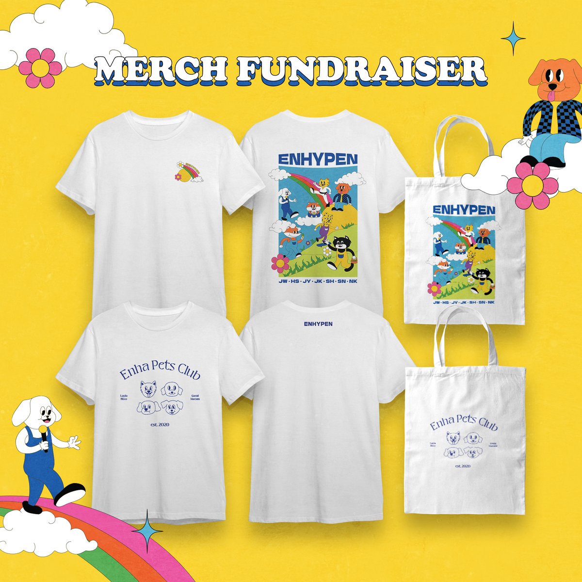[ #PAWlaroidLoveForENHYPEN ]

We are calling for ENGENEs who wish to be Group Order Managers (GOMs) for our PAWLAROID Merchandise Fundraiser! 🐾💗

If you are interested in being a GOM, please send a DM to <a href="/en_charity/">EN-CHARITY : Chapter One</a> either on Twitter or Instagram. ☀️