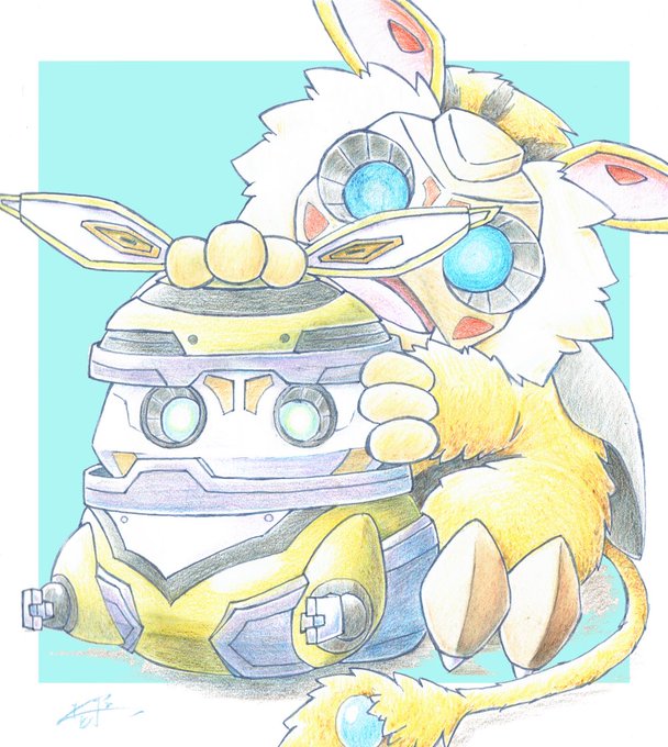ハネジロー(ダイナ)とハネジロー(デッカー)のわちゃわちゃ、いつか見てみたいですね〜 
