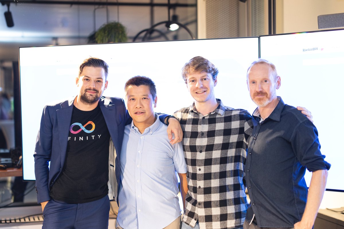 dfinity's tweet photo. What a great office opening we had last week at our HQ in Zurich!! 🎊 A big THANK YOU to all our guests for their interest in the #InternetComputer #blockchain and for supporting us on our journey of the building the first real world computer. 🚀 https://t.co/7ndub1ci2n