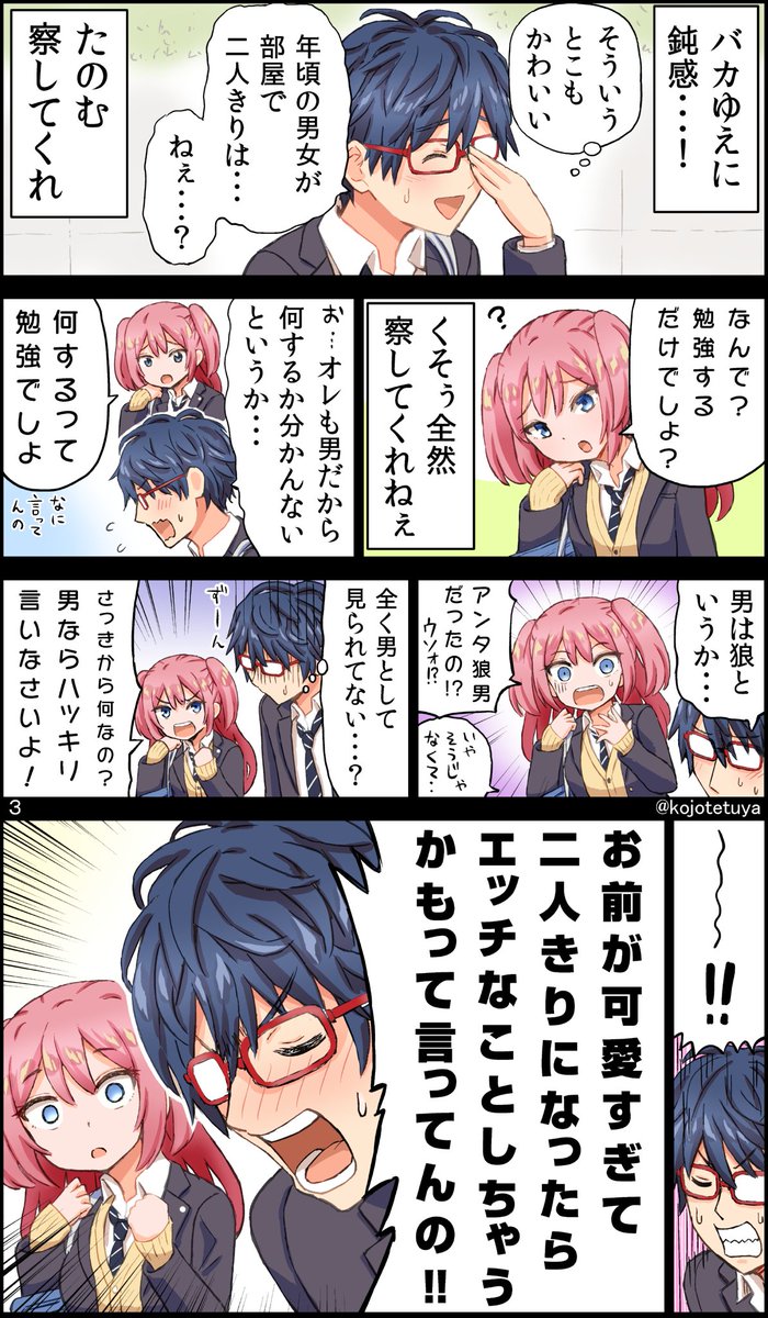 鈍感な幼馴染に勉強を教えたい 