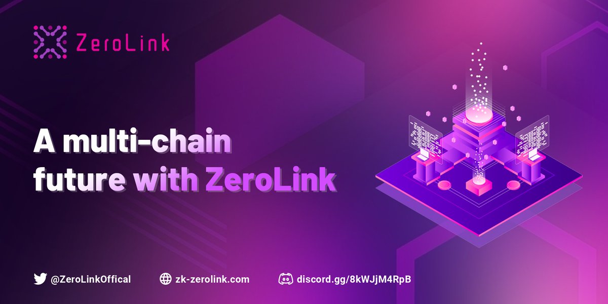 ZeroLinkOffical's tweet photo. The past few months have been exciting for ZeroLink, with the realization of many milestones on our roadmap🥳🥳

💥Going forward, our team is very excited to announce our intention to build multi-chain infrastructure as a multi-purpose

Stay tuned🙌 https://t.co/akvORHBQ8k