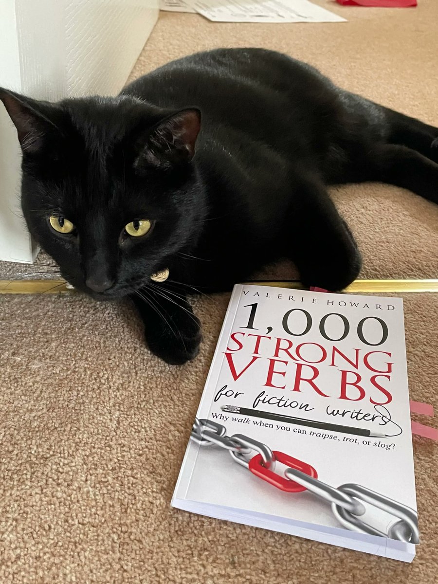 if you're stuck for words don't forget that help is always out there, somewhere in a book. #amwriting #WritingCommunity #writers #writingtips #WritersCafe #Writer #CatsOfTwitter #blackcats