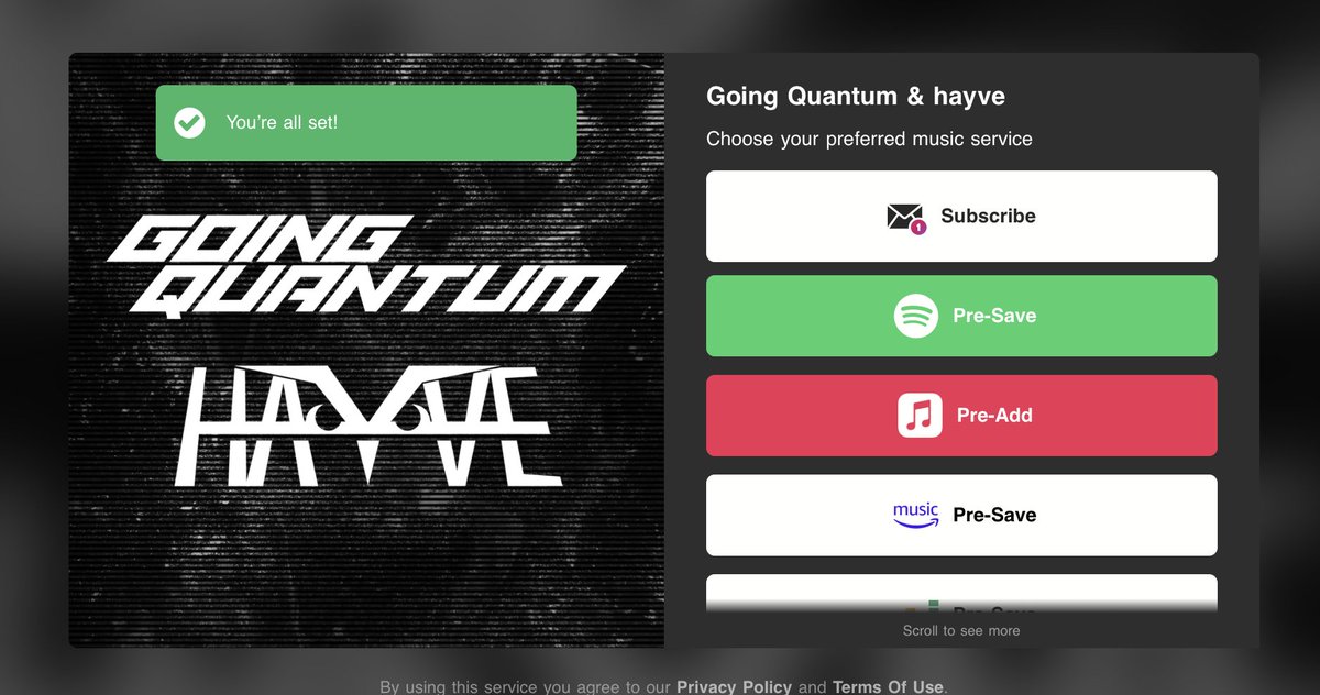 katkovanton's tweet photo. @goingquantum @hayve @Monstercat It's done. Can't wait to listen to your new track! 🔥 https://t.co/w1O5OMRe97