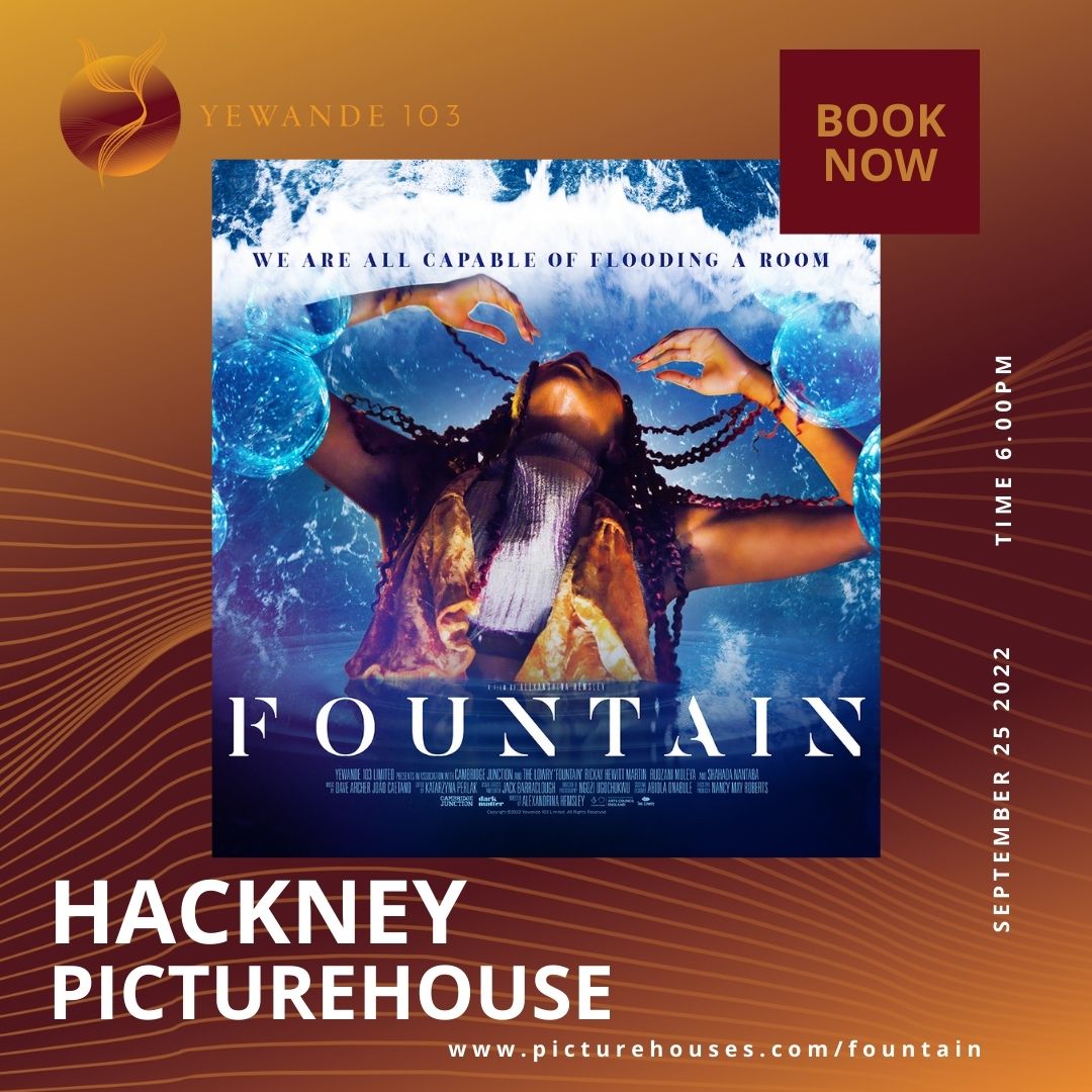 Tickets to a special screening of my new film Fountain <a href="/HackneyPH/">Hackney Picturehouse</a> THIS SAT are on sale now 😊 

#FountainFilm #ScreenDance #DanceFilm #BlackDance #DarkMatterMktg #BlackFilms #BlackFilm #BlackBritish #BlackWomen #BlackHistory #BlackMentalHealth #BlackDancers #ContemporaryDance