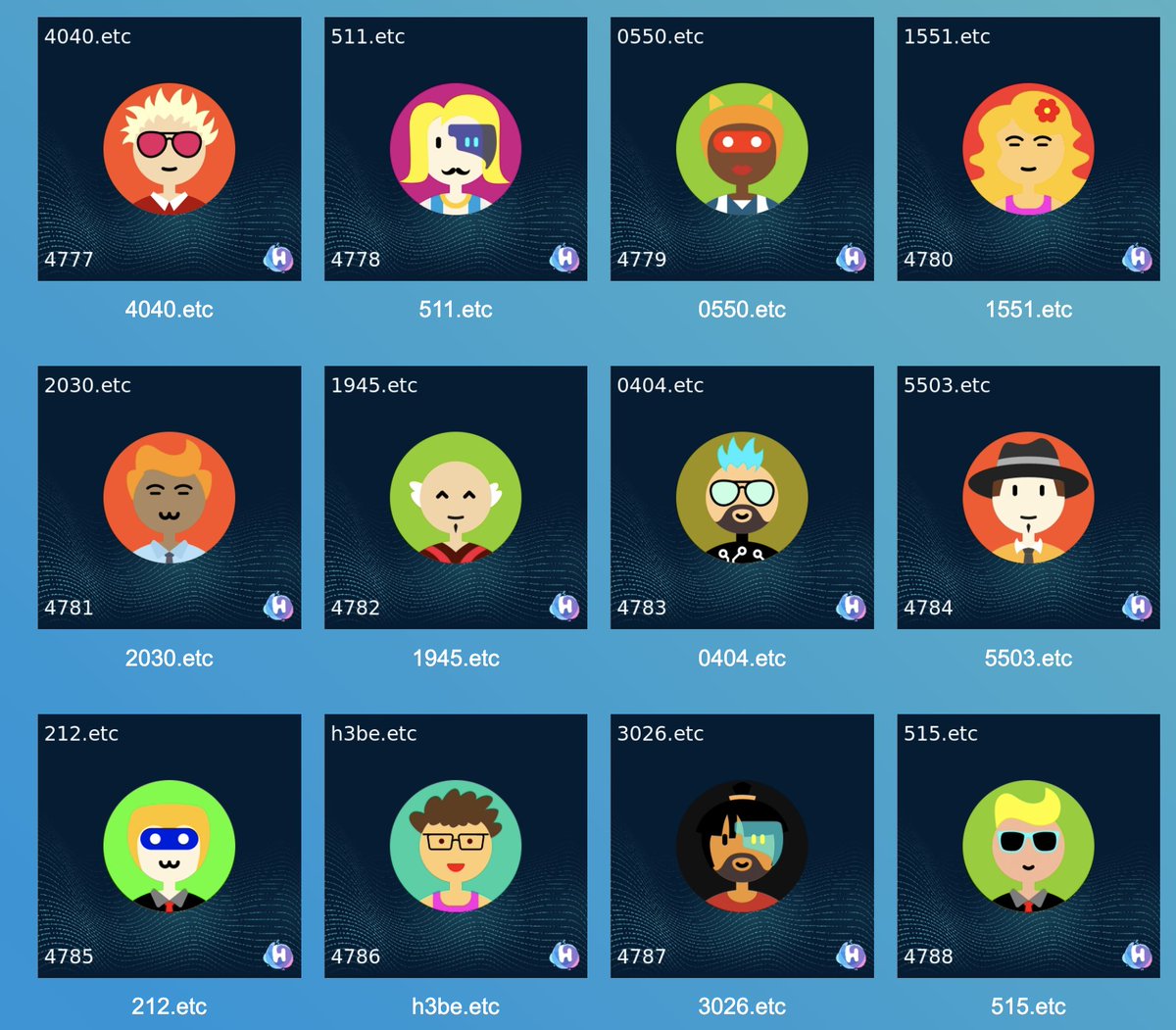 So many domain names have been registered on Ethereum Classic lately. But, did you know?🫣 The following 1-character domain names are still available: 2, 3,4,5,7,9. 
Mint yours 👉 app.hens.domains

#ETCArmy #ETC $ETC #EthereumClassic $HEBE #NFT