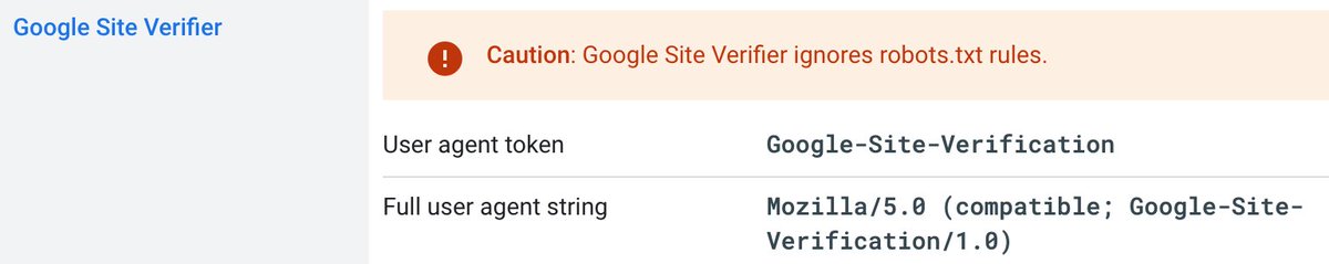 New Google crawler named Google Site Verifier - say hello to this new spider that does not obey the robots.txt rules  seroundtable.com/google-site-ve…