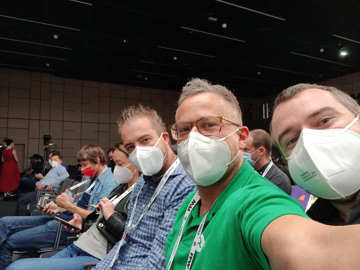 Upfront <a href="/DrupalConEur/">DrupalCon Vienna 2025</a> with <a href="/Dries/">Dries Buytaert</a> <a href="/Nick_vh/">Nick Veenhof</a> <a href="/rouvenvolk/">Rouven Volk</a> <a href="/plastic/">Janne Kalliola</a> and the #DrupalCon team! #Drupal 
Bucketlist material ✅ 😀