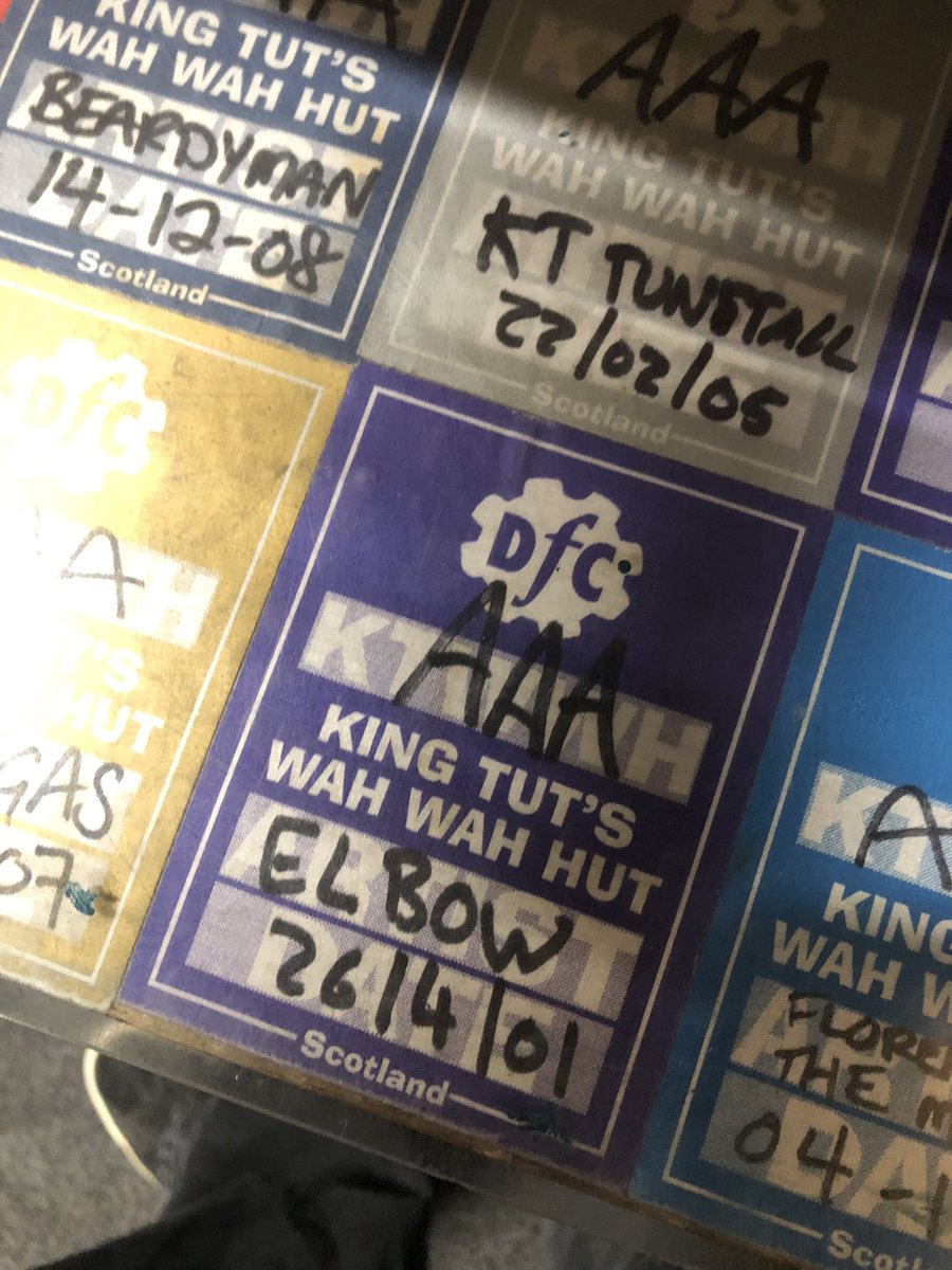 Juppelbow's tweet image. Ex Student of mine Gav (@LIPALiverpool) on tour with @daisybrain_ just sent me this. #officiallyold @Elbow 21 years ago.
