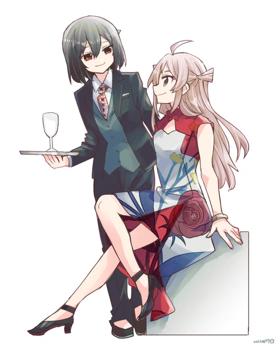 #とりあえず俺の描いた鐘嵐珠を見てくれ 
