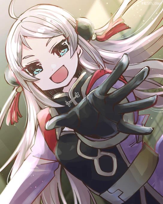 #とりあえず俺の描いた鐘嵐珠を見てくれ 