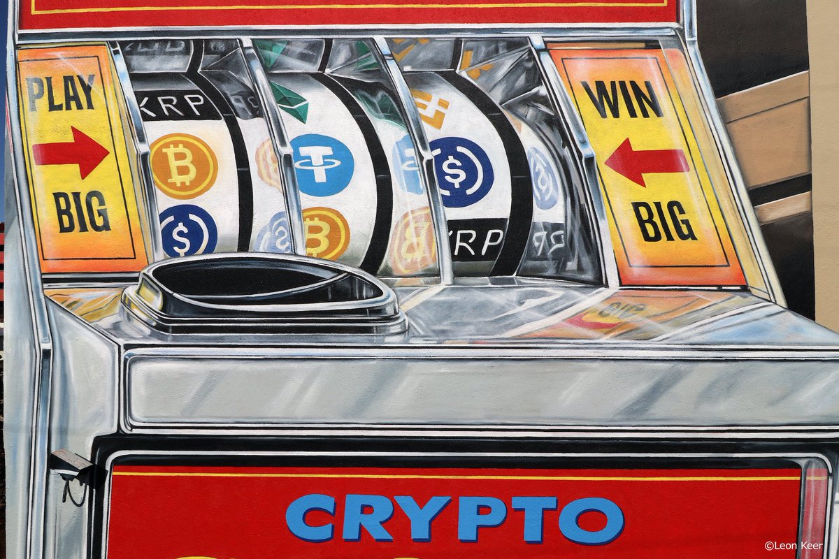 “Crypto Casino” by Leon Keer in Las Vegas streetartnews.net/2022/09/crypto… #StreetArt  via x.com/streetartnews/…