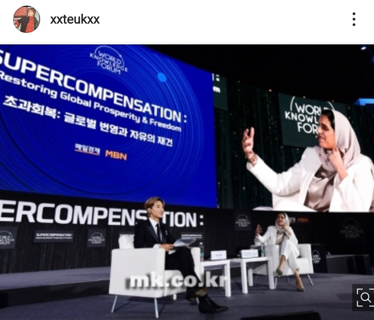 Sujuwings_'s tweet photo. 220920[TW/IG] ليتوك:
 #.منتدى_المعرفة_23
 #Supercompensation 
#كوريا 
#SaudiArabia #HaifaBintMohammedAlSaud 
#Leeteuk

أتطلع إلى المستقبل من خلال التبادلات الثقافية النشطة بين البلدين. أميرة السعودية, شكرًا لك لإنضمامك إلينا اليوم, أتمنى أن تغادري مع ذكريات جيدة عن كوريا https://t.co/I5AX3WbK7N