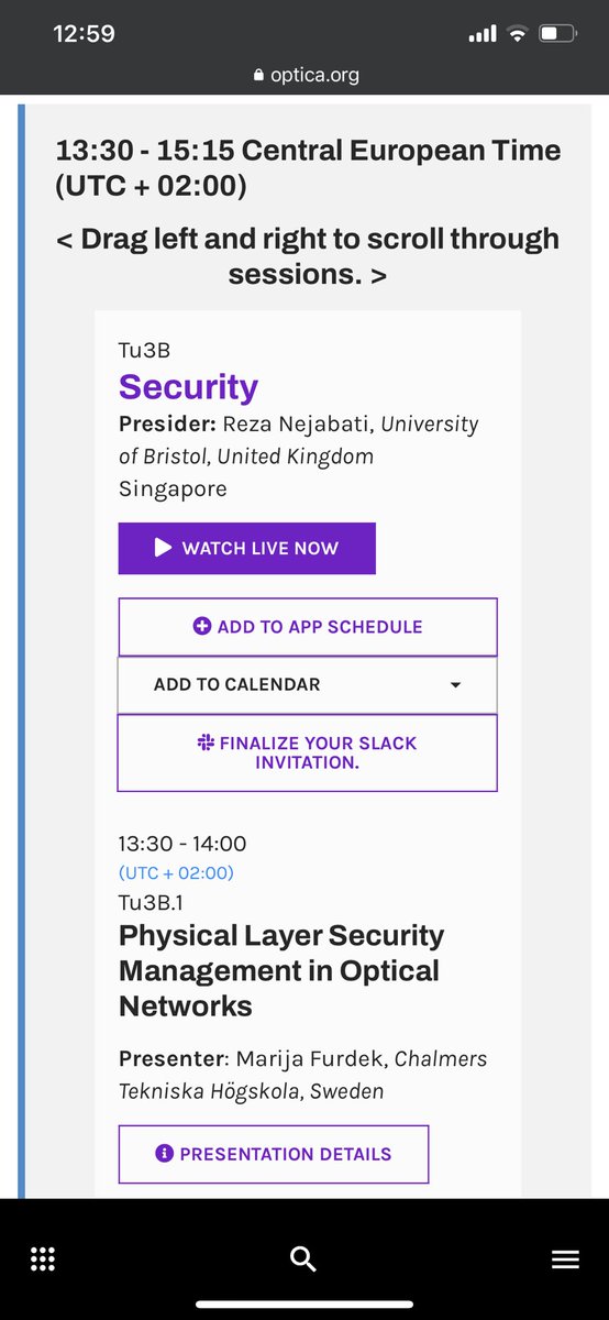 Optical Networks Unit (@chalmersopnet) on Twitter photo "Calling all units!" <a href="/ECOC_Conference/">ECOC_Conference</a> brings attention to the challenges in assessing and providing security in optical networks. Coming up in 30 min at the Singapore room. <a href="/FurdekMarija/">Marija Furdek</a> will present an overview of the progress and further challenges! "Calling all units!" <a href="/ECOC_Conference/">ECOC_Conference</a> brings attention to the challenges in assessing and providing security in optical networks. Coming up in 30 min at the Singapore room. <a href="/FurdekMarija/">Marija Furdek</a> will present an overview of the progress and further challenges!