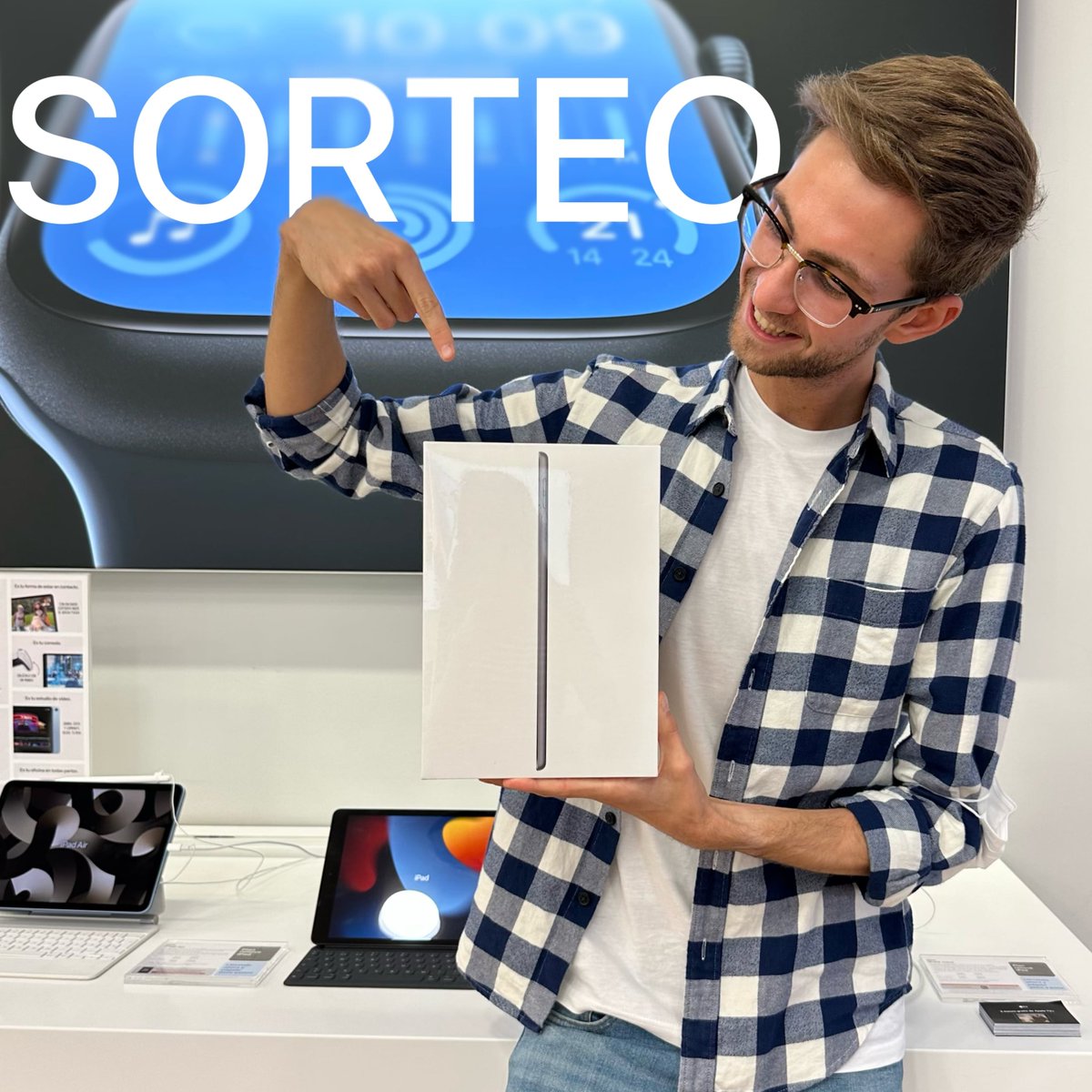 guillelomener's tweet photo. ⚠️SORTEO⚠️Gana un iPad de 10,2" y 1500€ en un producto Apple✅¡Participa!

1ºEstar suscrito a Apple TV+ y rellenar el formulario👉https://t.co/ZLeaX0tUSu En este link te damos también los 3 meses gratis.

2º Sigue a @Ktuin y @gglomener

3º Like + RT + Menciona a 1 amigo

1/3👇 https://t.co/LjSZcohNk0